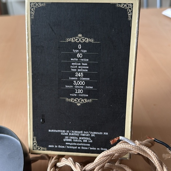 Vintage bulb and suspension lamp - Picture 7 of 7